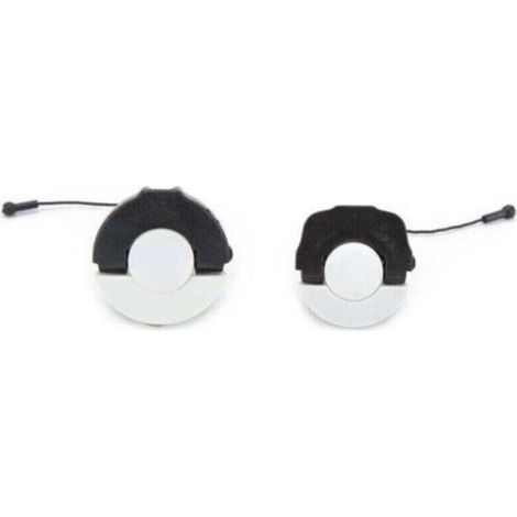 Bouchon de réservoir carburant pour tronçonneuse 2 pièces compatible avec MS210 MS230 MS250 MS290 MS340 MS360 MS380 45, XU,4 cm³ Résistant vieillissement performances stables utili - (1/4)
