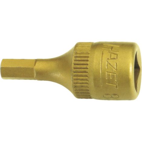 Hazet 8501-6 Innen-Sechskant Steckschlüssel-Bit-Einsatz 6 mm 1/4" (6.3 mm)