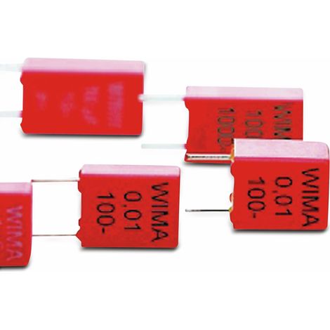 WIMA Folienkondensator, 0,47UF, 63V-, radial, RM 5, MKS2C034701C00JSSD