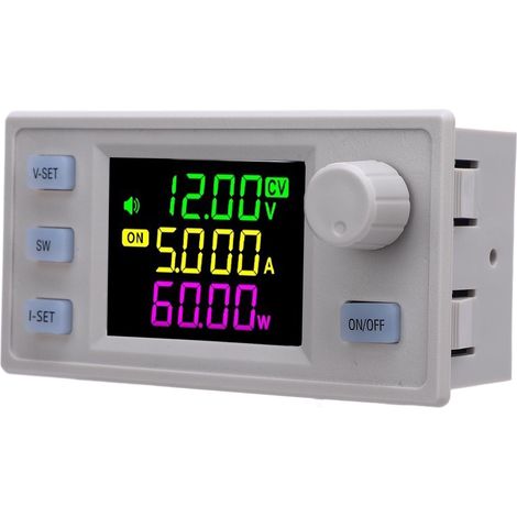 Module convertisseur régulateur tension variable SK60X ABS 6-36V entrée 0-36V sortie écran numérique régulateur stabilisé (1/5)