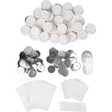 Ouvre-bouteille Vintage Européen en Acier Inoxydable, Lot de 50 Pin's 58mm Aimants de Réfrigérateur pour Cuisine et Bureau (1/5)