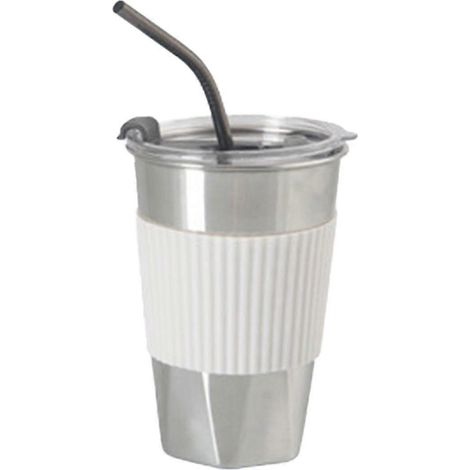 Gobelet isotherme à bec verseur pour boissons froides et thé glacé, idéal pour les voyages en voiture. (1/5)