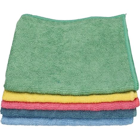 Chiffon en microfibre 35 x 40 cm/300 grammes (lot de 5 pièces) (1/5)