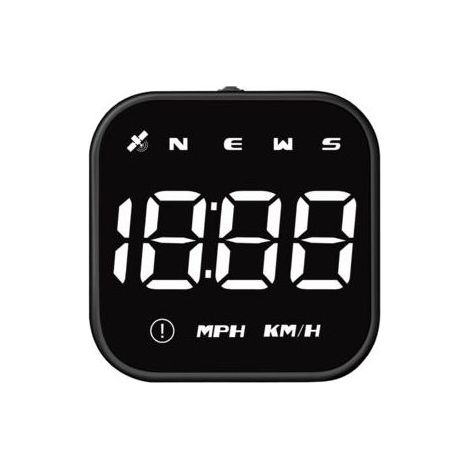 Compteur de vitesse GPS Affichage tête haute Direction de conduite Heure Alarme de survitesse Fatigue (1/5)
