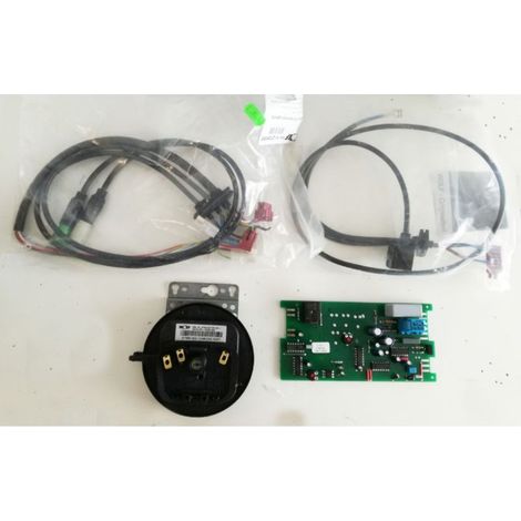 Modulo ventilador + presostato + cables Wolf nota