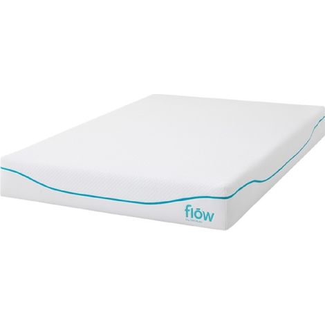 Cecotec Colchón Viscoelástico Enfundable Flow ViscoPlus Fresh&Clean 7000 135x190. Multicapa Altura 21 cm Núcleo perfilado de Espuma HR Firmeza