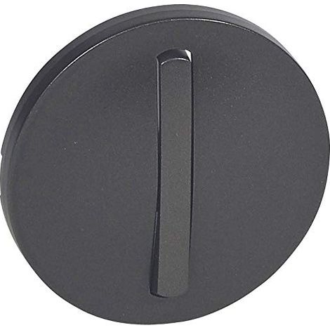 Legrand 065201 - Coprimozzo singolo stretto in grafite