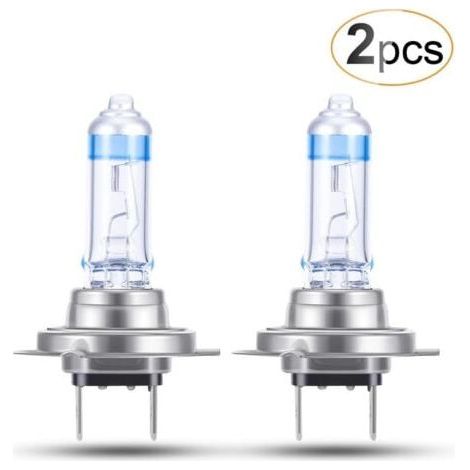 2X H7 Ampoules Xénon 12V 70W Super Brillant, Phares Voiture Ampoules Auto Moto Nouvelle Version Feux de Croisement Lampe Halogène Véhicule (1/4)