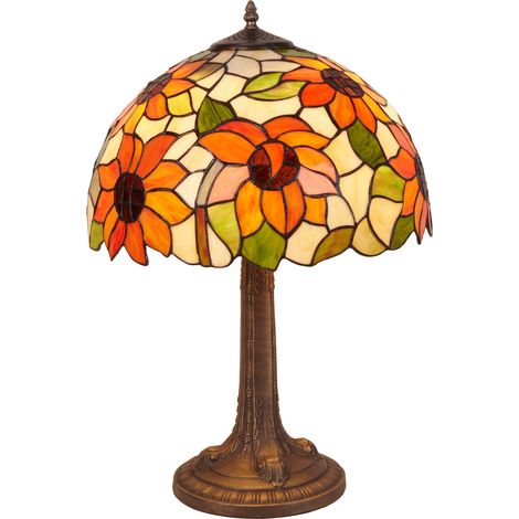 Foma Tischlampe mit 40 cm Durchmesser Lampenschirm der Diamond-Serie