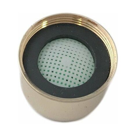 Aérateur - Laiton Doré - Raccord Femelle 22 mm - Pour Robinetterie Cuisine Salle De Bain - 1 Pièce