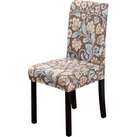 Coprisedia Con Schienale Antimacchia,Vestisedia Elasticizzato Con Stampa Fiori (1/3)