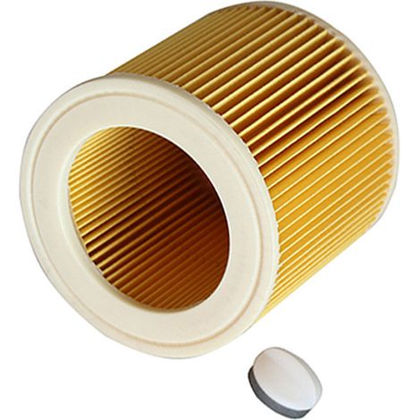 vhbw Cartuccia filtro come 6.414-552.0 per diversi modelli di aspirapolvere Kärcher come WD 1, WD 2, WD 3, SE 4001, SE 4002 (1/5)
