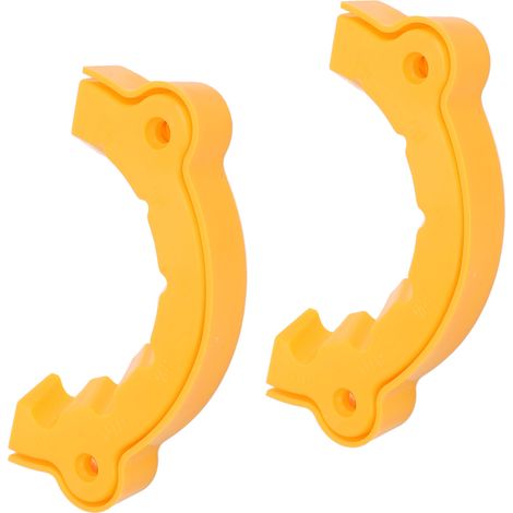 Affûteur de mèches support compact adaptateur meuleuse angulaire réaffûtage forets usés diam 4 5 6 8 10 12 mm 2 pièces ABS (1/5)