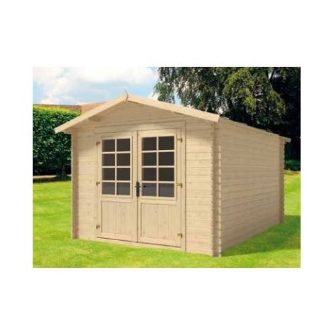 Casetta da Giardino in Legno d' Abete Nordico(28mm) - cm 300x400 cm - Senza Pavimento - ITALFROM311 (1/2)