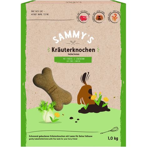 Sammys Kräuterknochen 1 kg Soft Snack
