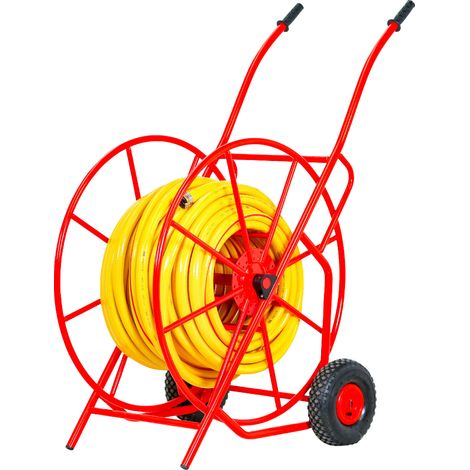 Chariot avec tuyau Tricotop 25 mm 50 m MW Tools HS10PEL (1/5)