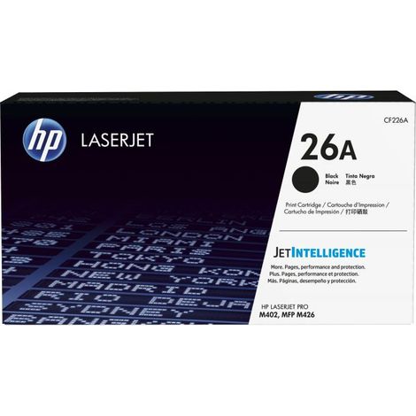 HP 26A toner LaserJet noir authentique CF226A pour HP LaserJet Pro M402/M426 (1/5)