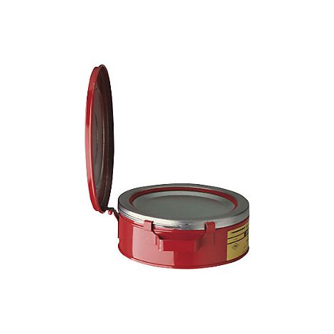 Bebedero  2,0l  chapa  acero  D238xH83mm  JUSTRITE (1/2)