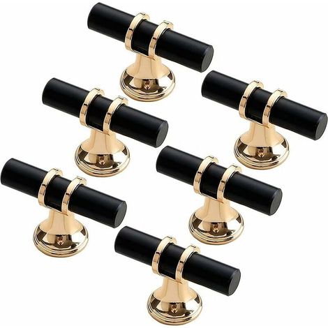 Boutons et poignées de meubles,Lot de 2 Poignées doré Poignées meuble dorée poignee de meuble cuisine en alliage de zinc Hole Centers 192mm, or (1/5)