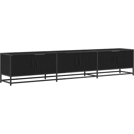 Meuble TV,Banc TV,Armoire TV Chêne noir 210 x 35 x 41 cm Bois d'ingénierie CFW518925 (1/5)