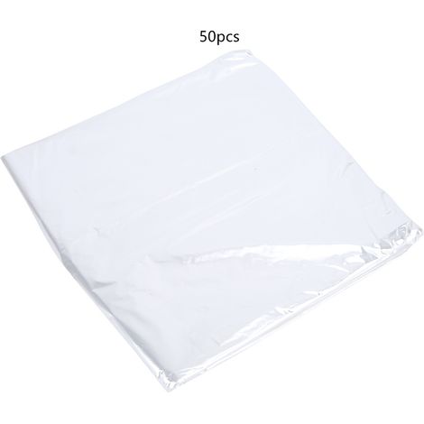 50 Sacs de Protection pour Vêtements Transparents, 60x90 cm - Lot de 50 pour Nettoyage à Sec et Stockage (1/5)