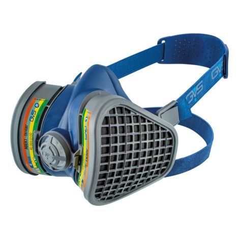 Máscara de respiración ELIPSE ABEK1 con dos filtros para gases combinados SAFETOP