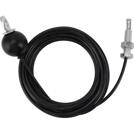 Système de poulie robuste avec câble en acier réglable pour musculation et fitness à domicile, 4 m / 13,1 pi (1/5)