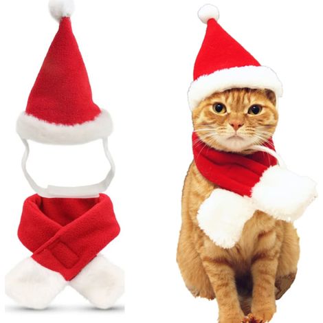 1 Bufanda, vestido convertible, fibra acrílica, diadema, perro, gato, Navidad (1/5)