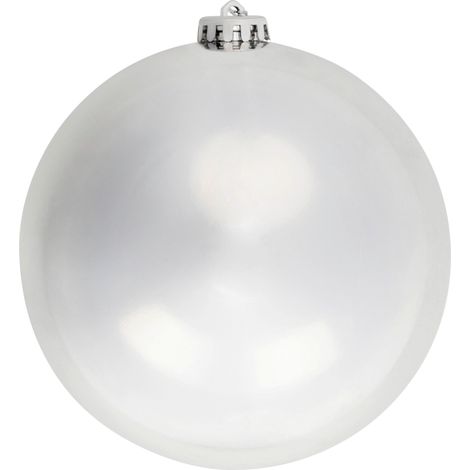 Mömax Christbaumkugel Big Silberfarben