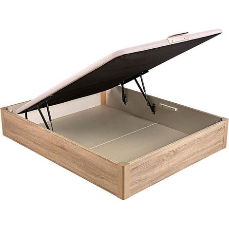 Canapé pliant Pikolin Desing avec couvercle incrusté hauteur 31 cm  140x190 cm - Naturel