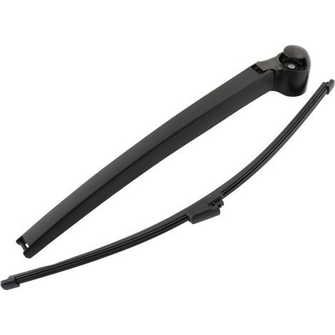 Brazo y escobilla del limpiaparabrisas trasero para VW T5 Transporter 2006- (versi贸n con tapa) (1/5)