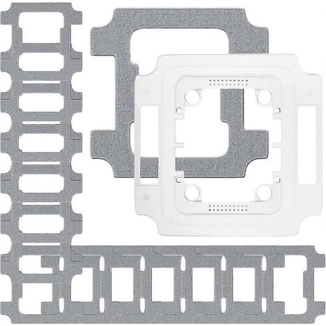 Lingettes de nettoyage de rechange pour robot de nettoyage de vitres Ecovacs Winbot W3 Omni : tampons en microfibre lavables, support et lingettes. (1/5)
