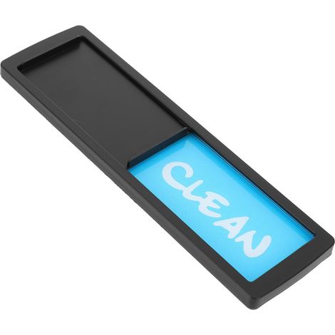 Double Magnetschild Geschirrspüler Reinigungsindikator Schwarz Blaugrau Magnetischer Sauber (1/5)