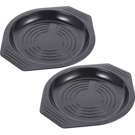 Lot de 2 plateaux isolants pour casseroles, support de plat chaud en grès épais de 19,5 cm, style coréen, pour protéger votre table (1/5)