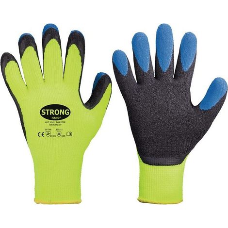 Guanti STRONGHAND  Forster giallo  neon/blu EN  388 EN  511 DPI  II Taglia  9 -  0242-09H (1/5)
