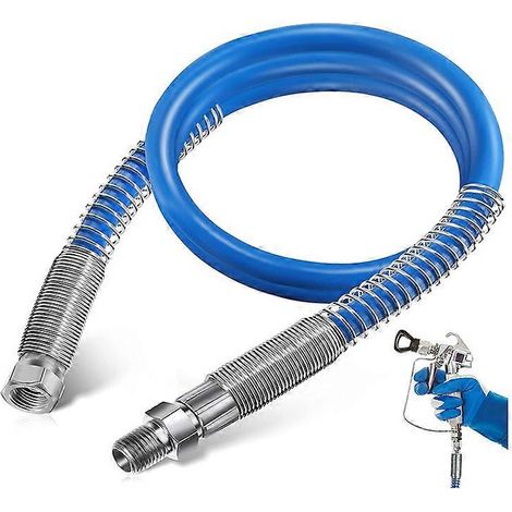Tuyau d'extension pour pistolet à peinture sans air de 1,2 m (4 pi), 1 pièce (1/5)