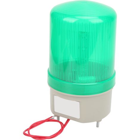 Voyant lumineux d'avertissement BERM à LED, à bille rotative et brillante, indicateur industriel 24 V CC BEM-1101 Vert (1/5)