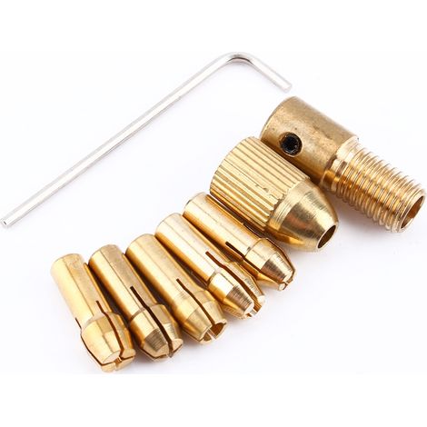 jeu de 8 mini forets hélicoïdaux de 0,5 à 3 mm pour perceuse électrique. (1/5)