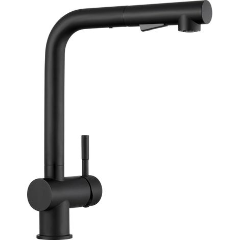 Pull-out kitchen faucet, kitchen sink faucet, kitchen sink faucet with 2 spray modes (1/5)