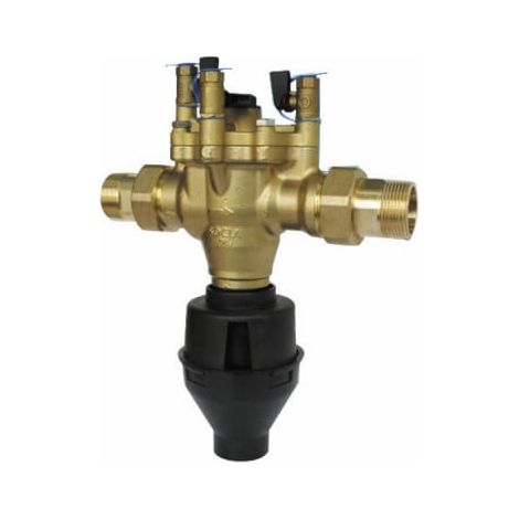 Socla – Disconnecteur pour chauffage central – Filetage plomberie 20x27 – Zone de pression réduite contrôlable avec entonnoir – Agrément NF antipollution (1/8)