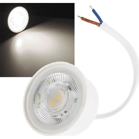 Module LED CHILITEC "Piatto N5" pour spots encastrés, 5W, 380lm, CEE : F, 4200K, Ø 50 mm