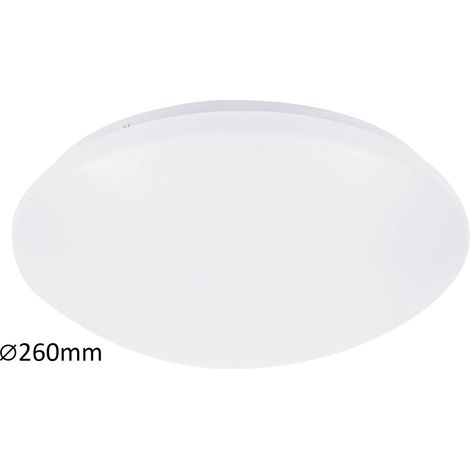Plafonnier bain 26 cm LED 12W blanc IP44 Rabalux Lucas (1/3)