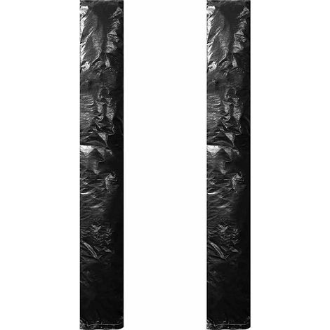 vidaXL Fundas de sombrilla con cremallera 2 unidades PE 250 cm (1/5)