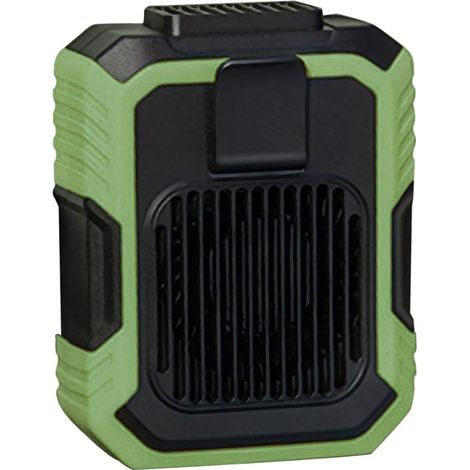 Ventilateur à clip de ceinture 4000 mAh avec fonction lampe de poche pour activités de plein air (1/5)