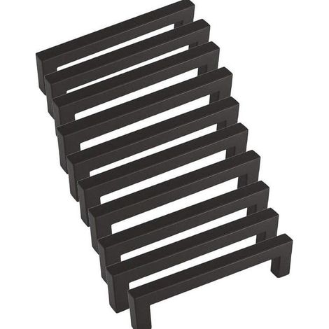 10pcs Poignée De Meuble Cuisine Noir Poignée Cuisine 128mm Poignée Meuble Noir En Acier Inoxydable Pour Cuisine Porte D'armoire (1/3)