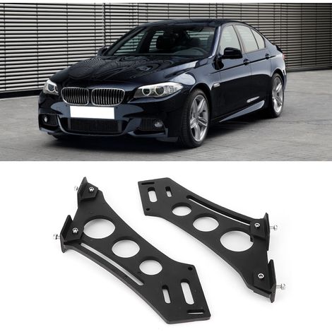 Supports de fixation universels pour aileron arrière de voiture en alliage d'aluminium CNC de 10 pouces, pour coffre ou aileron de course. (1/5)