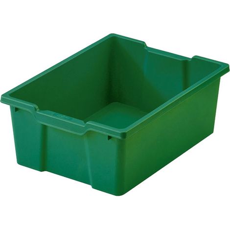CUBETA ALMACENAJE FAIBO 420X310X148MM VERDE 785-04