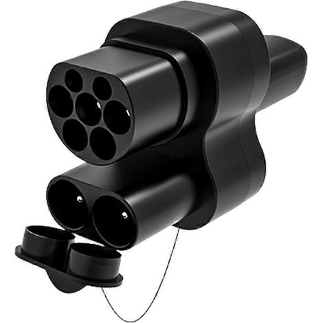 Adaptateur de charge CCS2 pour Tesla EV : connecteur de charge AC+DC 250 A, adaptateur de connexion pour chargeur de véhicule électrique, adaptateur de charge rapide (1/5)