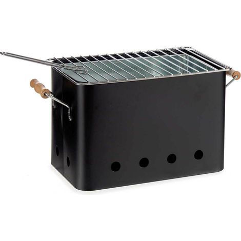 La-dehesa Barbecue portable noir compact et léger (1/5)