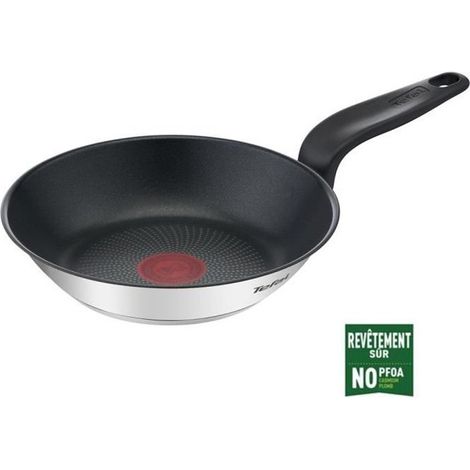 Poêle inox 20cm - Tefal - e3090204 (1/5)
